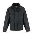 Heren Werkjas B&C Shelter PRO Jacket JUC41 dark grey